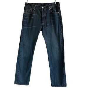 Men’s 501 Levi’s Dark Denim Jeans 36 x 36 100% Cotton